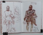 ink sketch in Venezia Sketchbook