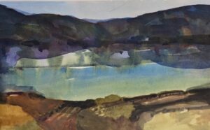 Déry Quarry, watercolour on Hahnemühle cold press paper